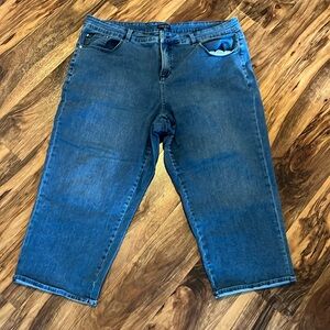 Universal Standard Bae Boyfriend Crop Jeans, size 20